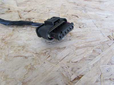 BMW 6 Pin Black Connector w/ Pigtail Wiring 1-2141397-12